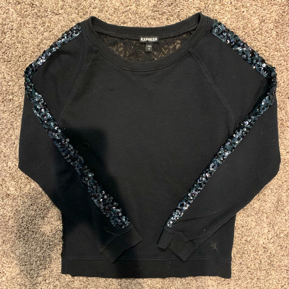 Black Express sweater